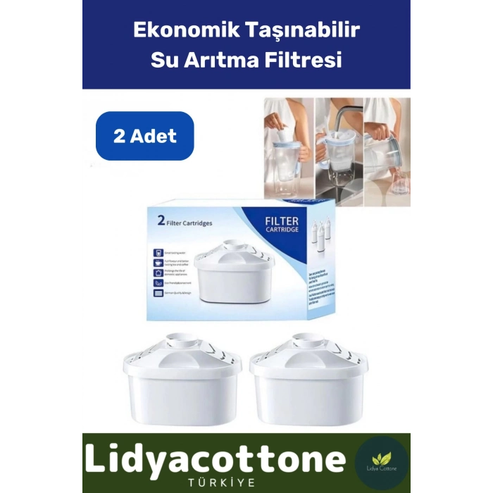 Özel Üretim Taşınabilir Uzun Ömürlü Ekonomik Taşınabilir Su Arıtma Filtresi 2 Adet