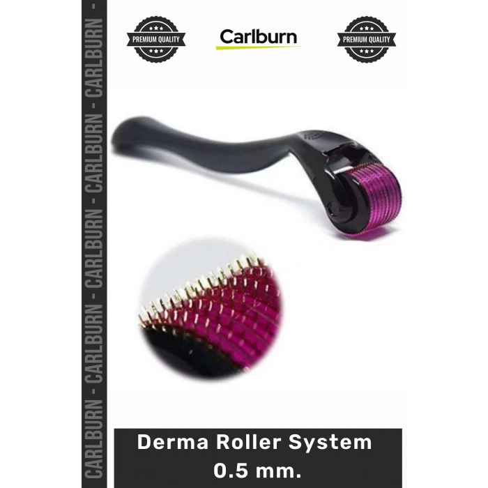 Özel Üretim Titanyum 540 İğne Profesyonel Cilt Yenileme Bakım Aleti DRS Derma Roller System 0.5 mm