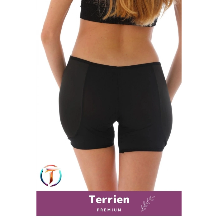 Özel Üretim Toparlayıcı Sıkılaştırıcı İz Göstermez Şekillendirici Yandan Destekli Kadın Pop-Up Şort