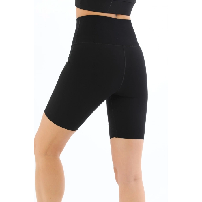 Özel Üretim Toparlayıcı Sıkılaştırıcı Vücut Şekillendirici Lazer Kesim Rahat Biker Kesim Kısa Tayt