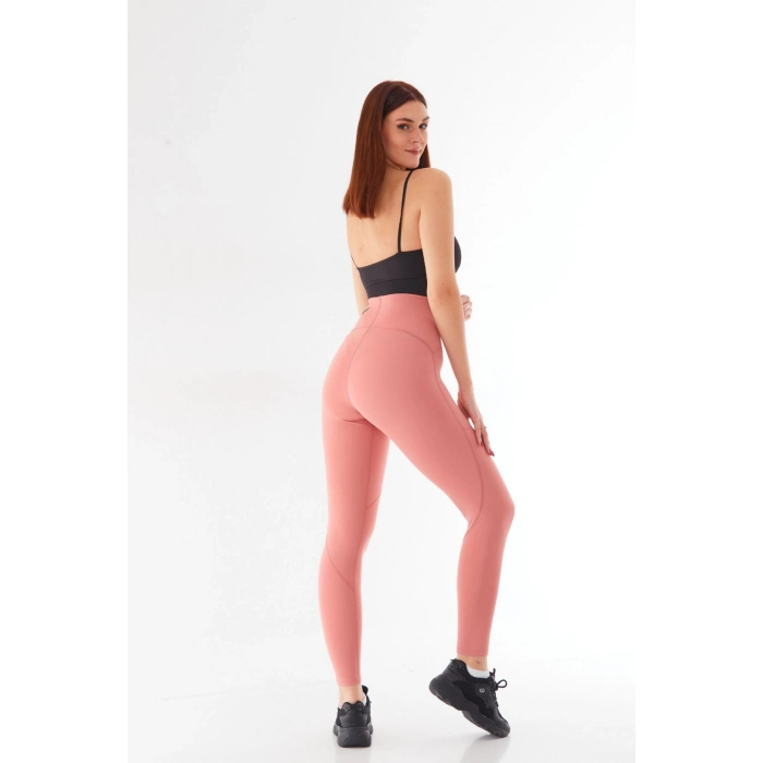 Özel Üretim Toparlayıcı Sıkılaştırıcı Yüksek Bel Vücut Şekillendirici Günlük Şık Kadın Spor Tayt