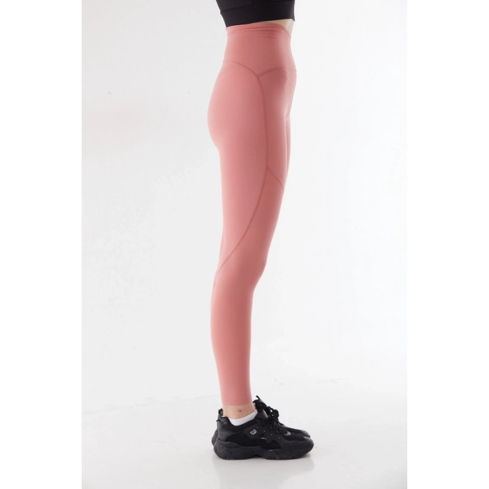 Özel Üretim Toparlayıcı Sıkılaştırıcı Yüksek Bel Vücut Şekillendirici Günlük Şık Kadın Spor Tayt