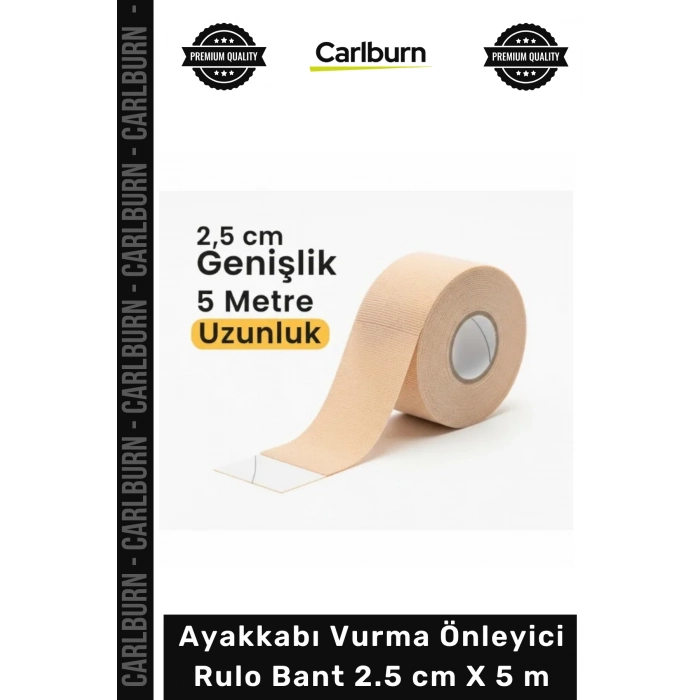 Özel Üretim Topuk Koruyucu Konforlu Esnek Ayak Sağlığı Ayakkabı Vurma Önleyici Rulo Bant 25 cm X 5 m