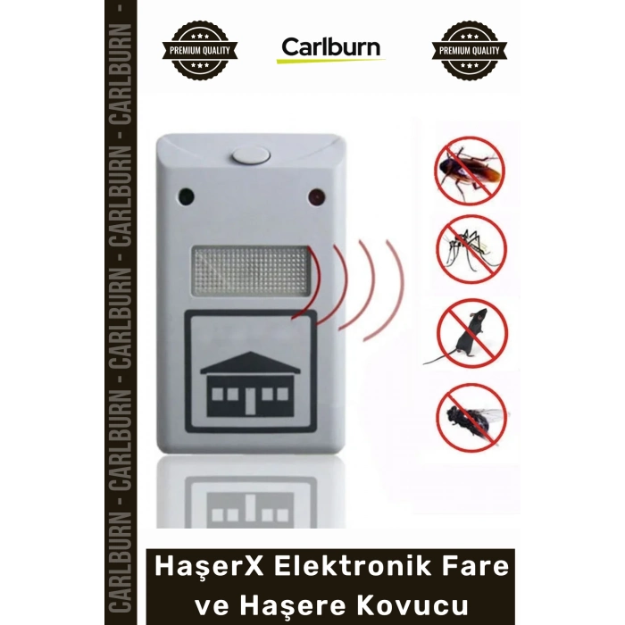 Özel Üretim Ultrasonik Metal Motorlu Dijital Haşere Savar HaşerX Elektronik Fare Haşere Kovucu