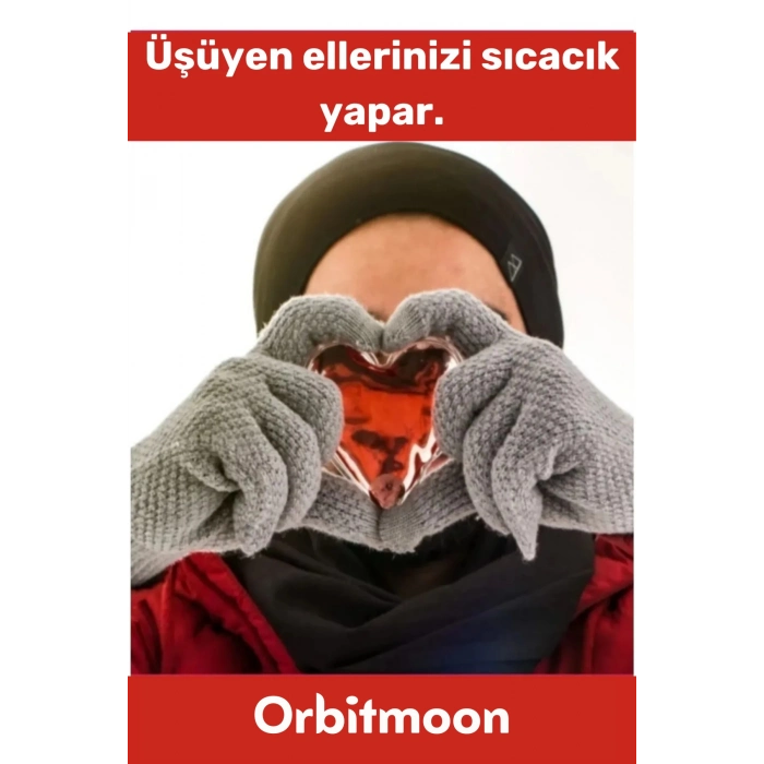 Özel Üretim Yeni Seri Kalp Şeklinde Jel Isıtıcı Pratik El Isıtıcısı Isınmatik Cep Sobası 10lu Set