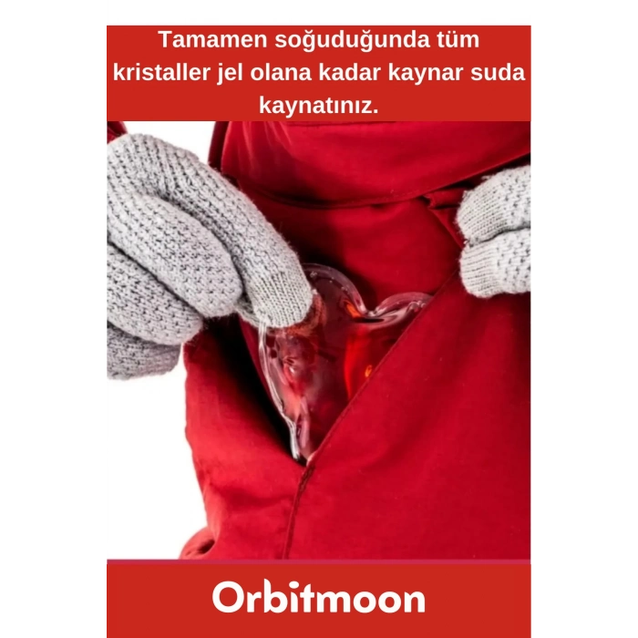 Özel Üretim Yeni Seri Kalp Şeklinde Jel Isıtıcı Pratik El Isıtıcısı Isınmatik Cep Sobası 10lu Set