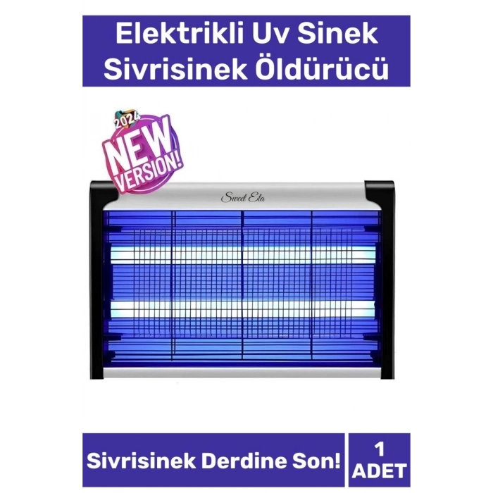 Özel Üretim Yükseltmiş Güç Çift Florasan Elektrikli Uv Zincirli Askılı Sinek Sivrisinek Öldürücü