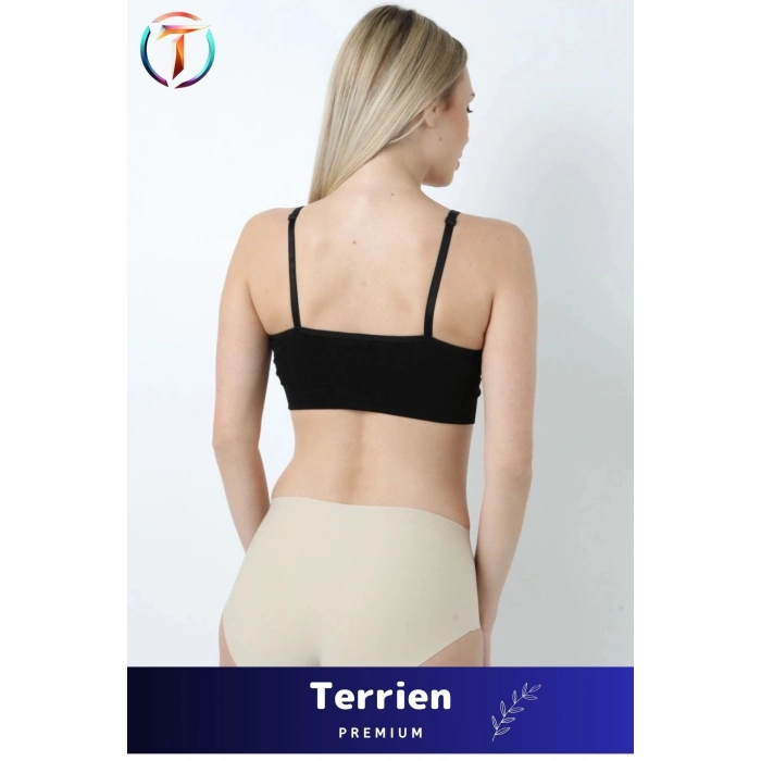 Özel Üretim Yumuşak Toparlayıcı Rahat Dayanıklı Tam Kalıp Dikişsiz Pamuklu Balensiz Emzirme Sütyeni