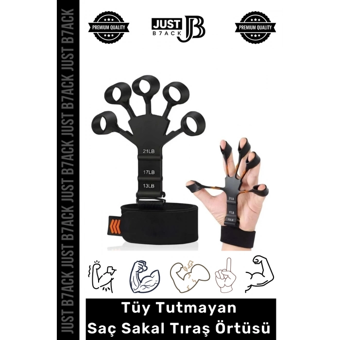 #ParmakGüçlendirici Ayarlanabilir Bileklikli Silikon Parmak Uçlu El Bilek Kol Güçlendirici Lastik