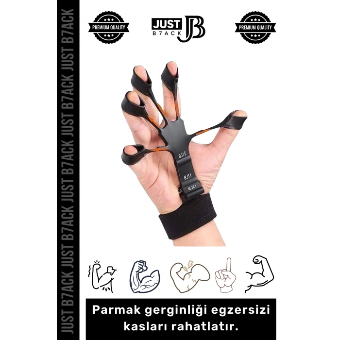 #ParmakGüçlendirici Ayarlanabilir Bileklikli Silikon Parmak Uçlu El Bilek Kol Güçlendirici Lastik