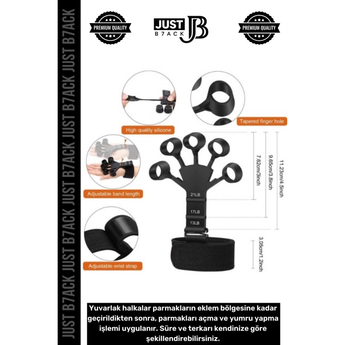 #ParmakGüclendirici Sporcu Parmak El Kavrama Kol Bilek Kas Geliştirici Güçlendirici Örümcek Lastik