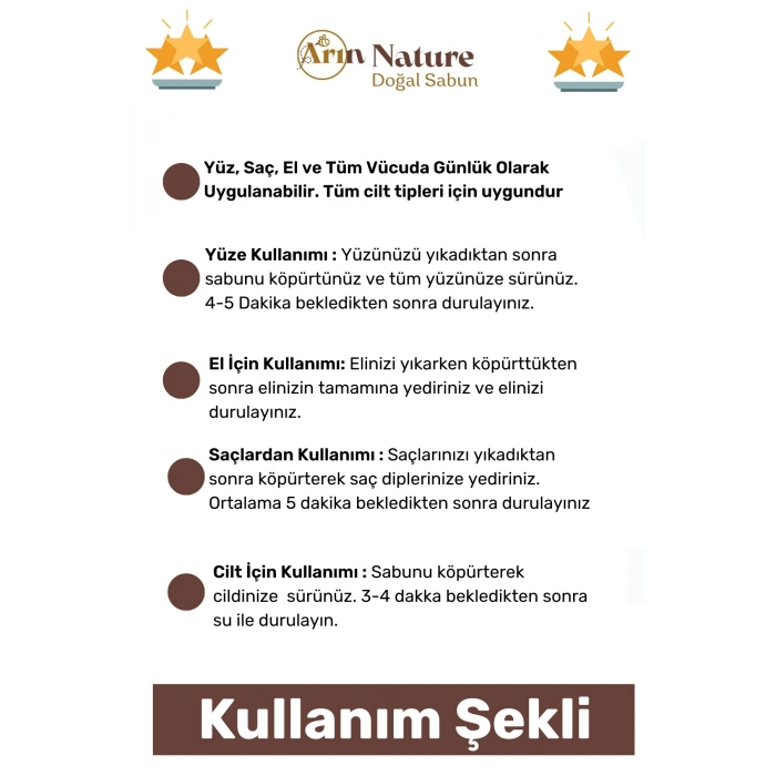 #pirinçsabunu %100 Doğal Güzel Kokulu El Yüz Saç Vücut Orijinal Bitkisel Pirinç Sabunu 120g - 5 Adet