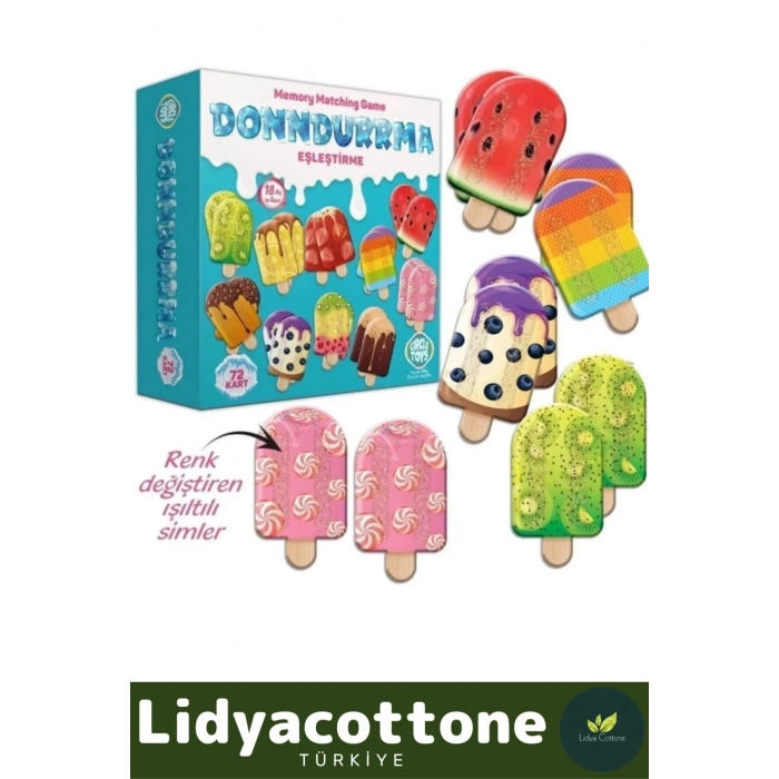 Premium Algıyı Yükselten Eğlendiren Çocuk El Göz Koordinasyonu Dondurma Hafıza Eşleştirme Oyunu