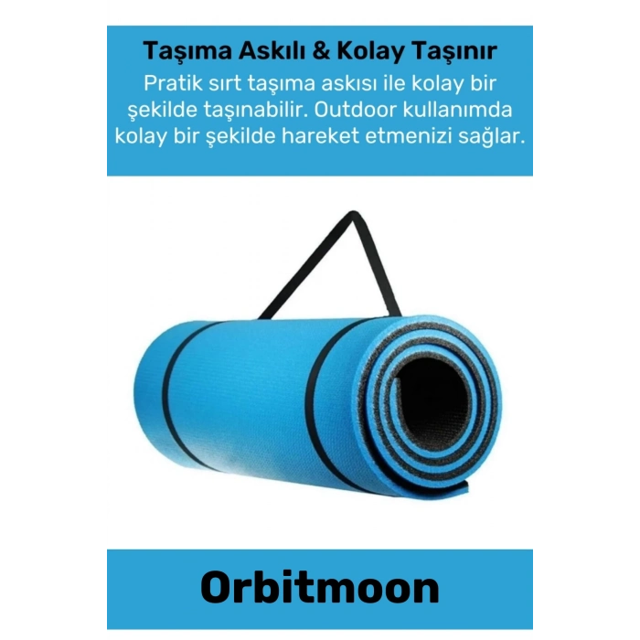 Premium Antibakteriyel Silinebilir Çift Taraflı Kaymaz Silinebilir Yoga Meditasyon Minderi 6,5mm Mat