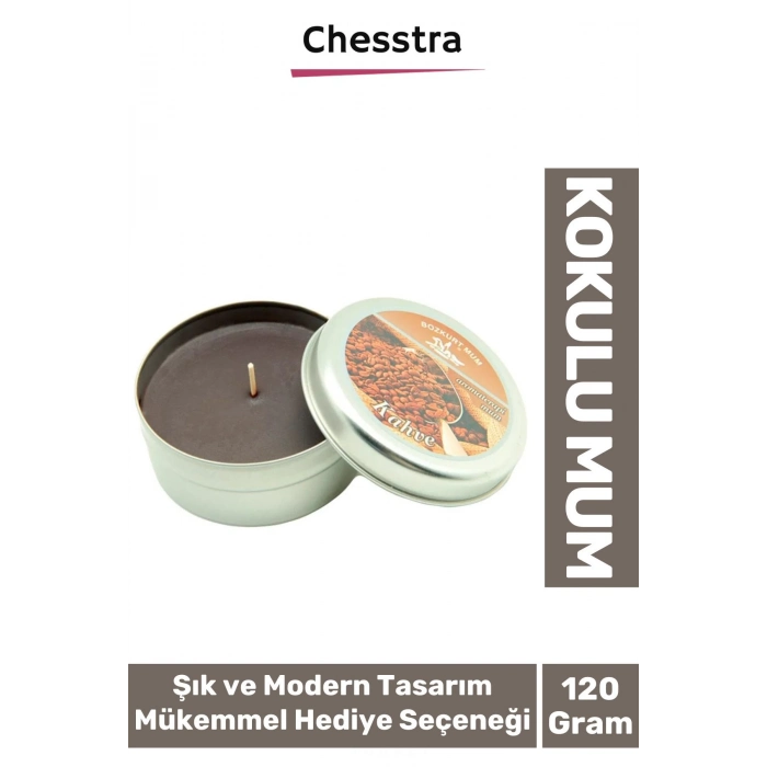 Premium Aromaterapi Arınma Huzur Meditasyon Yoga Esans Dekoratif Mum Oda Kokusu 120g Teneke Kutu