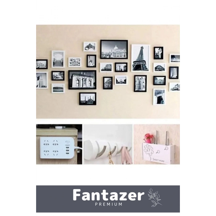 Premium Çift Taraflı Nano Teknolojili Süper Güçlü Bant Extra Güçlü Duvar Çerçeve Taşıyıcı 3 Metre