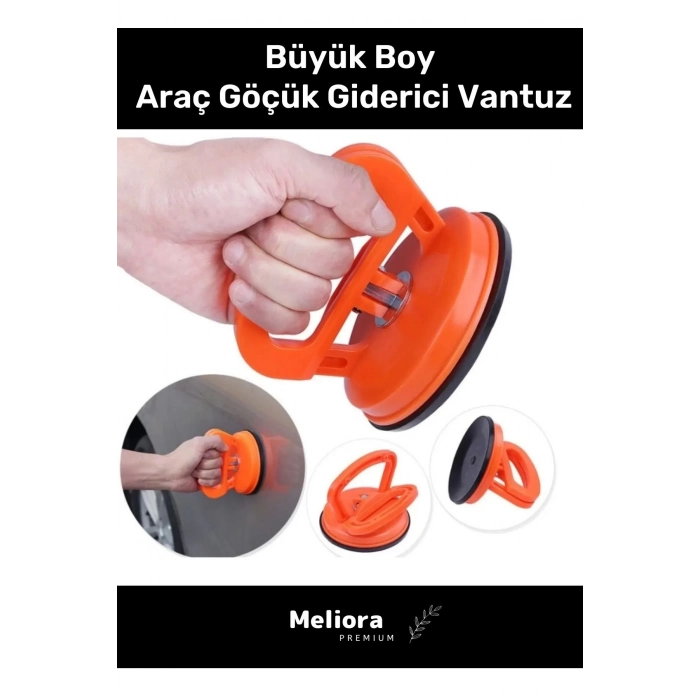 Premium Çok Amaçlı Pratik Araba Otomobil Araç Kaporta Vakum Araç Göçük Giderici Vantuz Büyük Boy