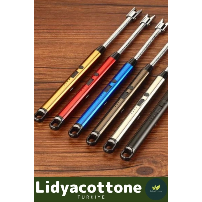 Premium Islak Rüzgar Olumsuz Hava Koşullarında Yanabilen Seyahat Kamp Metal Şarjlı Esnek Çakmak