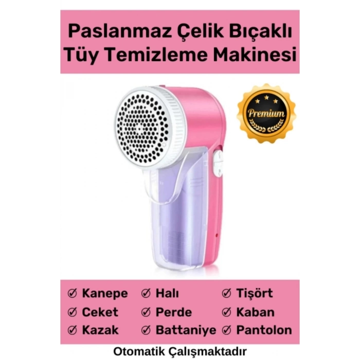 Premium Kalite Kazak Takım Elbise Kaban Taşınabilir Tiftik Toplama Pilli Tüy Temizleme Makinesi