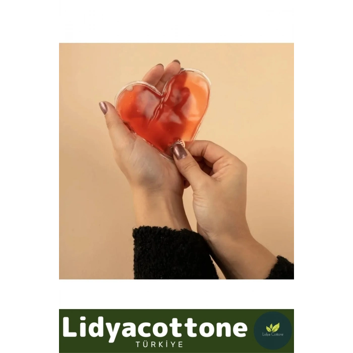 Premium Kalp Şeklinde El Isıtıcısı Sihirli Jel Isıtıcı Kayak Dağcı Torba Kalpli Cep Sobası 4Lü Set