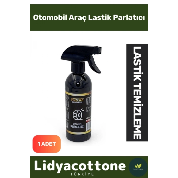 Premium Lastik Parlatıcı Uzun Süre Parlaklık UV Koruyucu Ekstra Güçlü Canlı Görünüm