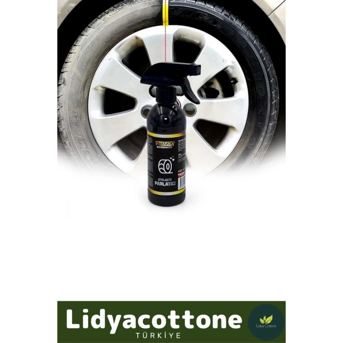 Premium Lastik Parlatıcı Uzun Süre Parlaklık UV Koruyucu Ekstra Güçlü Canlı Görünüm