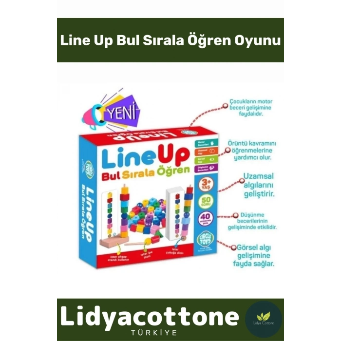 Premium Mantıklı Düşünme El Göz Koordinasyonu Geliştiren Algı Yükselten Bul Sırala Öğren Oyunu