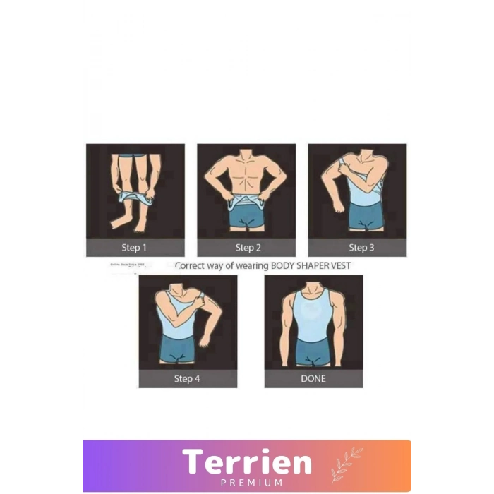 Premium Seri Korseli Erkek Beyaz Atlet Ekstra Toparlayıcı İnceltici Etkili Dik Duruşa Yardımcı