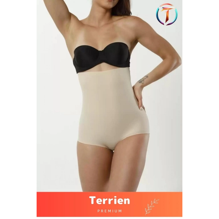 Premium Seri Özel Şekillendirici Sıkılaştırıcı İz Yapmaz Toparlayıcı İnceltici Yüksek Bel Slip Korse