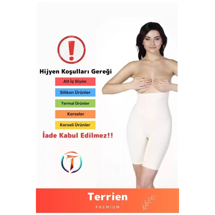Premium Seri Özel Şekillendirici Sıkılaştırıcı İz Yapmaz Toparlayıcı İnceltici Yüksek Bel Slip Korse