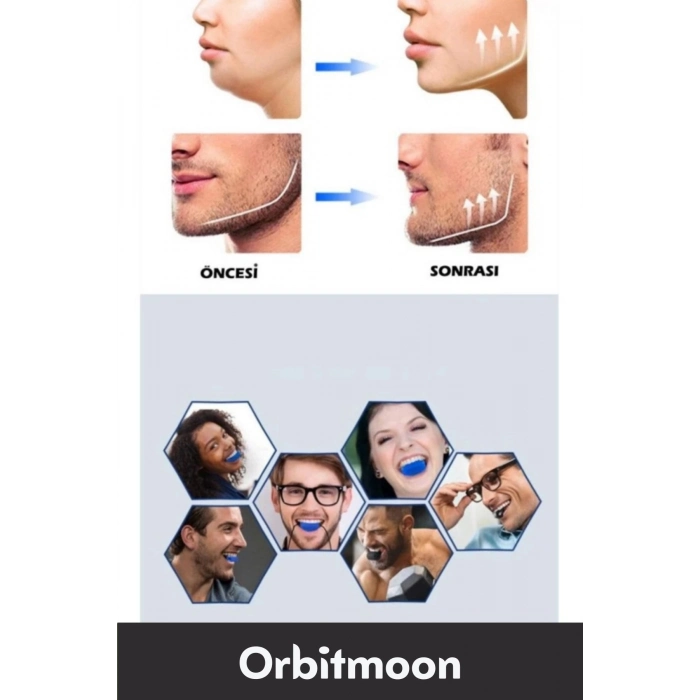 Premium Seri Silikon BPA İçermeyen Çene Çizgisi Güçlendirici Şekillendirici Jawline Egzersiz Topu