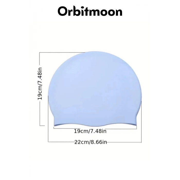 Premium Seri Su Geçirmez Sızdırmaz Kaymaz Silikon Yüzücü Elastik Yüzme Şapkası Havuz Deniz Bonesi
