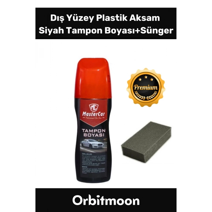 Premium Seri Uzun Süre Suya Dayanıklı Eskimiş Yüzey Dış Plastik Aksam Kauçuk Siyah Tampon Boyası