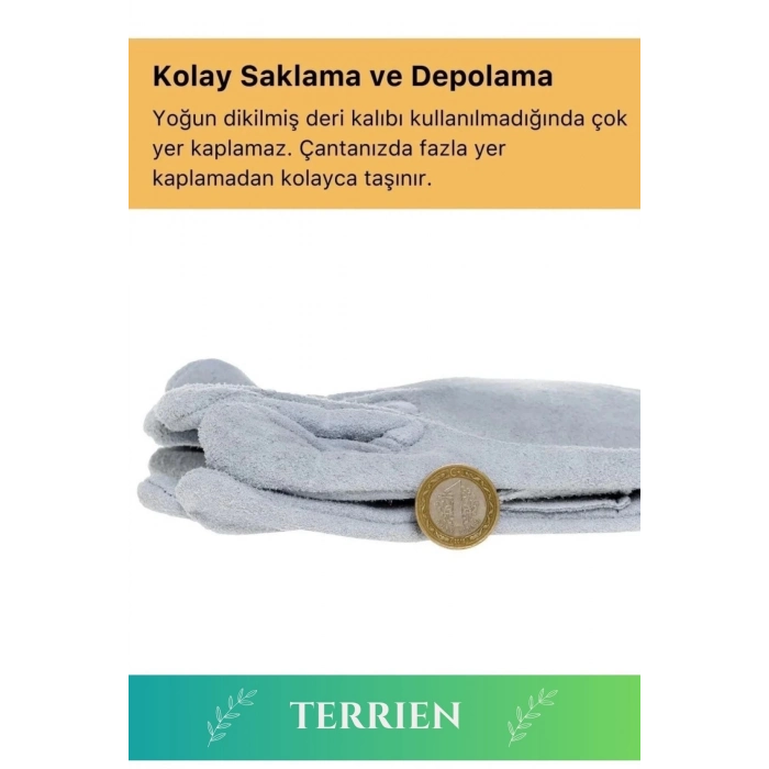 Premium Serisi Yanmaz Isıya Dayanıklı Eldiven Kaynak Yangın İçin Su Geçirmez Çok Amaçlı Deri Eldiven