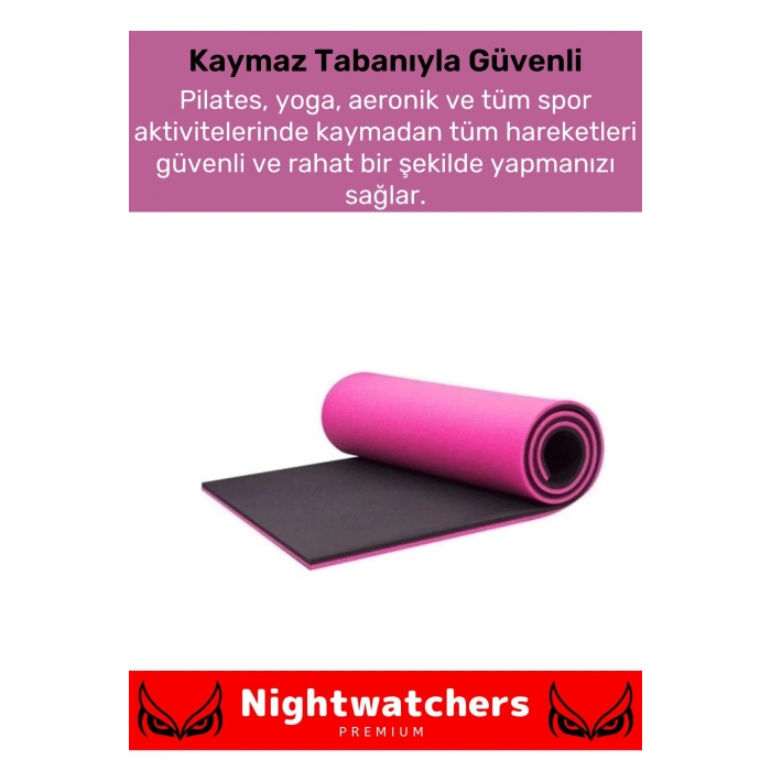 Premium Su Geçirmez Konforlu Taşıma Askılı Çift Taraflı Zemin Çadır Uyku Kamp Matı Yer Minderi 10mm