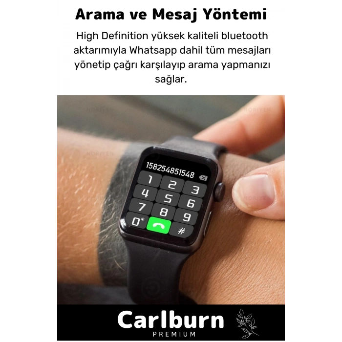 Premium T500 Plus Ips Ekran Spor Sağlık Sensörlü Ios Android Uyumlu Tansiyon Nabız Ölçer Akıllı Saat