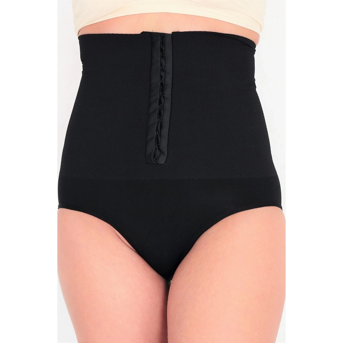 Premium Toparlayıcı Sıkılaştırıcı Vücut Şekillendirici Kaymaz Ağraflı Yüksek Bel Slip Korse