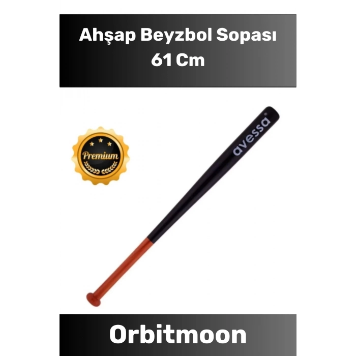 Premium Üretim Kırılmaz Kaliteli Ahşap Mükemmel Kavrama 28 inc Baseboll Beyzbol Sopası 61 Cm