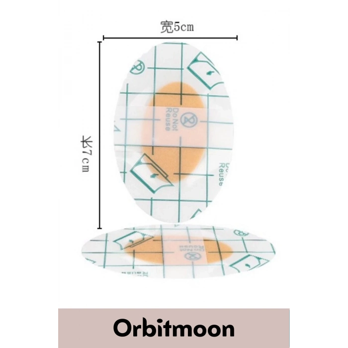 Premium Üretim Su Kaçırmaz Yumuşak Güvenli Bebek Banyo Kulak Koruyucu Şeffaf Bant 100 Adet