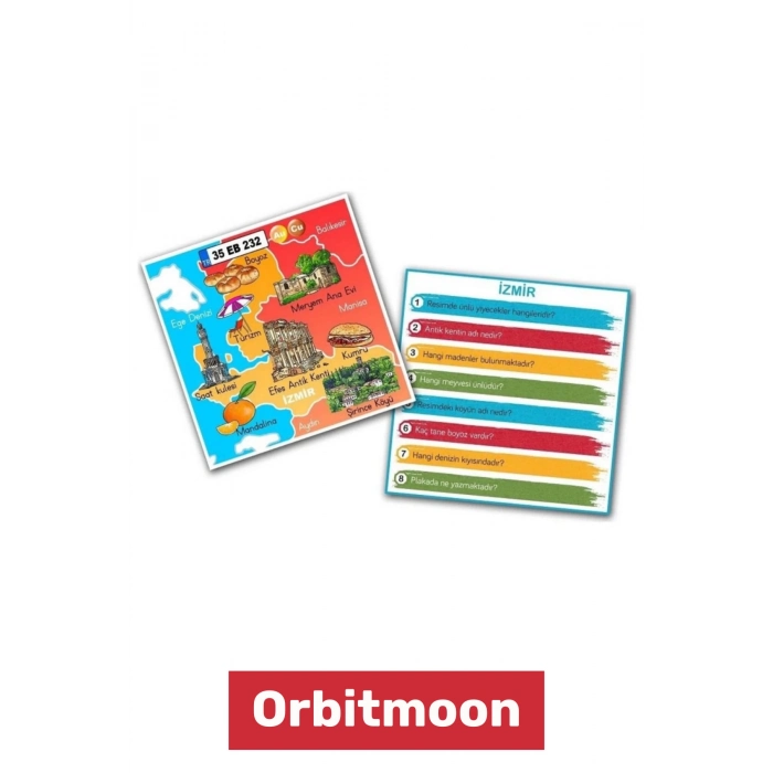 Premium Üretim Zeka Geliştirici Eğitici Öğretici Dikkat Hafıza Genel Kültür Oyunu