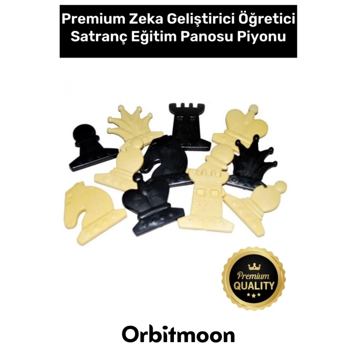 Premium Ürün Eğitici Öğretici Eğlence Aile Zeka Geliştirici Etkinlik Satranç Eğitim Panosu Piyonu