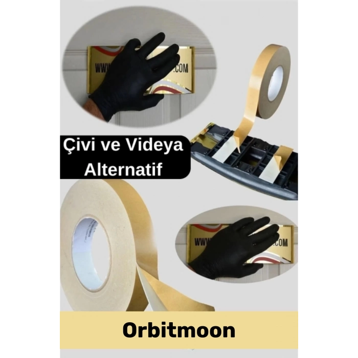 Premium Ürün Kolay Uygulanır Uzun Ömürlü Ekstra Güçlü Yapışkan İz Bırakmaz Çift Taraflı Köpük Bant