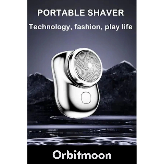 Premium Ürün Taşınabilir Pratik Günlük Seyahat Hızlı Şarjlı Yuvarlak Etkili Kablosuz Tıraş Makinesi