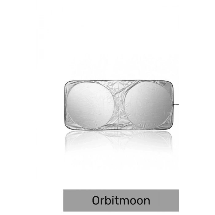 Premium UV Işık Engelleyici Dayanıklı Çift Katmanlı Katlanabilir Çantalı Ön Cam Araba Güneşliği