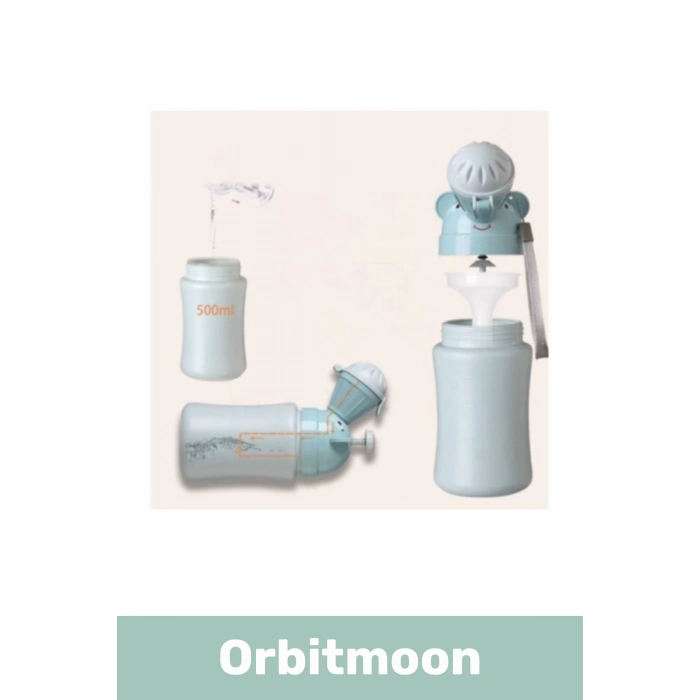 Premium Yeni Tasarım Portatif Sızdırmaz Çocuk Pisuarı Araç Yolculuk Lazımlık Kız Erkek Küçük Tuvalet