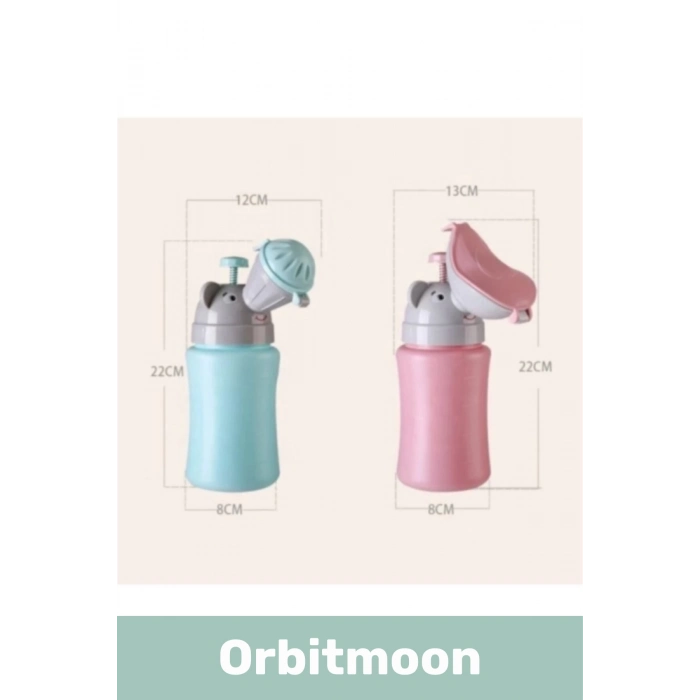 Premium Yeni Tasarım Portatif Sızdırmaz Çocuk Pisuarı Araç Yolculuk Lazımlık Kız Erkek Küçük Tuvalet