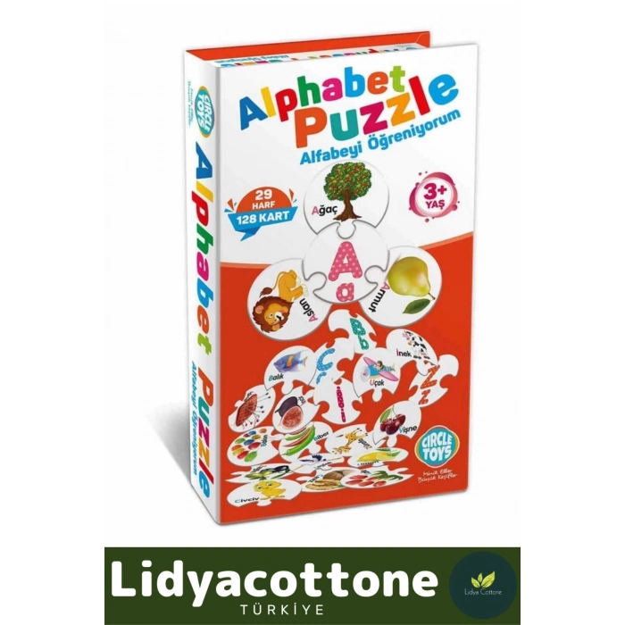 Premium Zeka Geliştirici EğiticiÇocuk El Göz Koordinasyonu Matematik Sayı Rakam Alfabe Puzzle