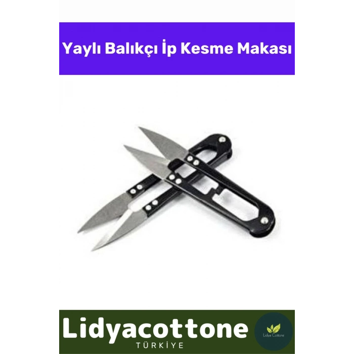 Premum Çok Amaçlı Dayanıklı Paslanmaz Çelik Pratik Kamp Doğa Balık Yaylı Balıkçı İp Kesme Makası