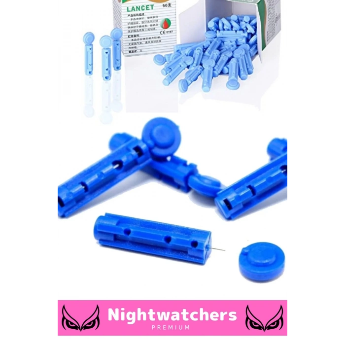 Profesyonel Tüm Kalemlerle Uyumlu Şeker Parmak Delme Hacamat 200 Adet Kalem İğnesi - 4 Kutu