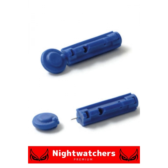 Profesyonel Tüm Kalemlerle Uyumlu Şeker Parmak Delme Hacamat 50 Adet Kalem İğnesi - 1 Kutu